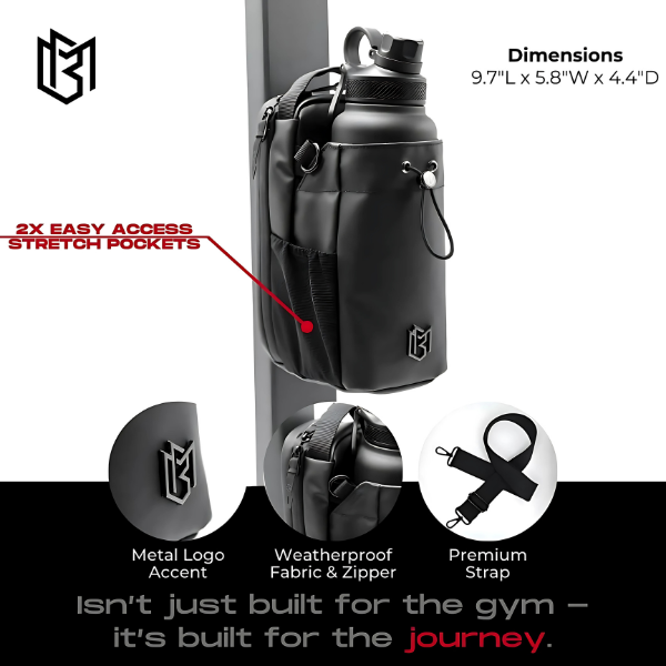 Magnetic Gym Bag Pouch