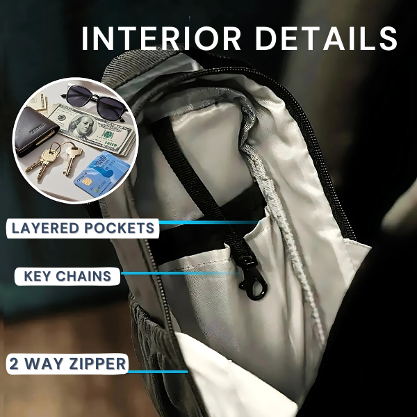 Magnetic Gym Bag Pouch