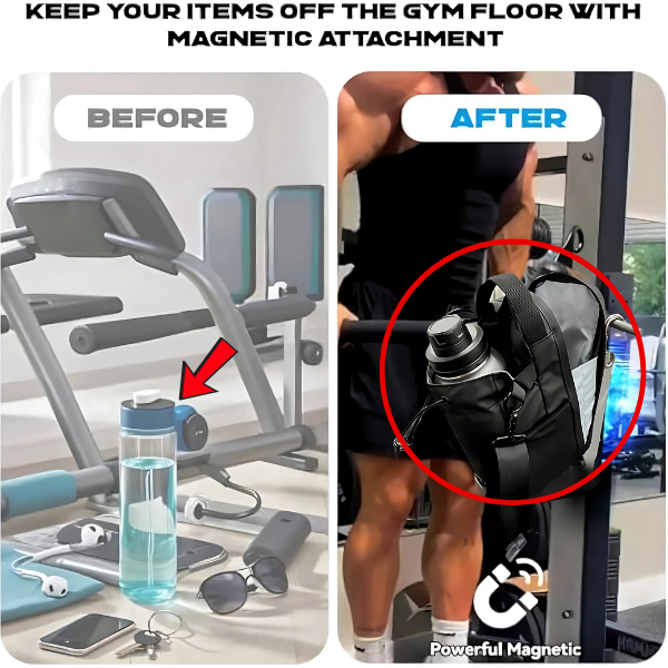 Magnetic Gym Bag Pouch
