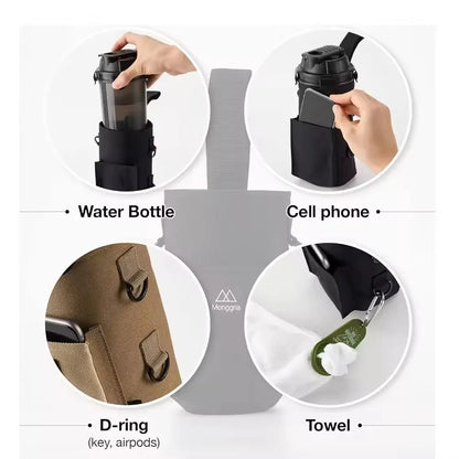 Magnetic GYM Water Bottle Bag