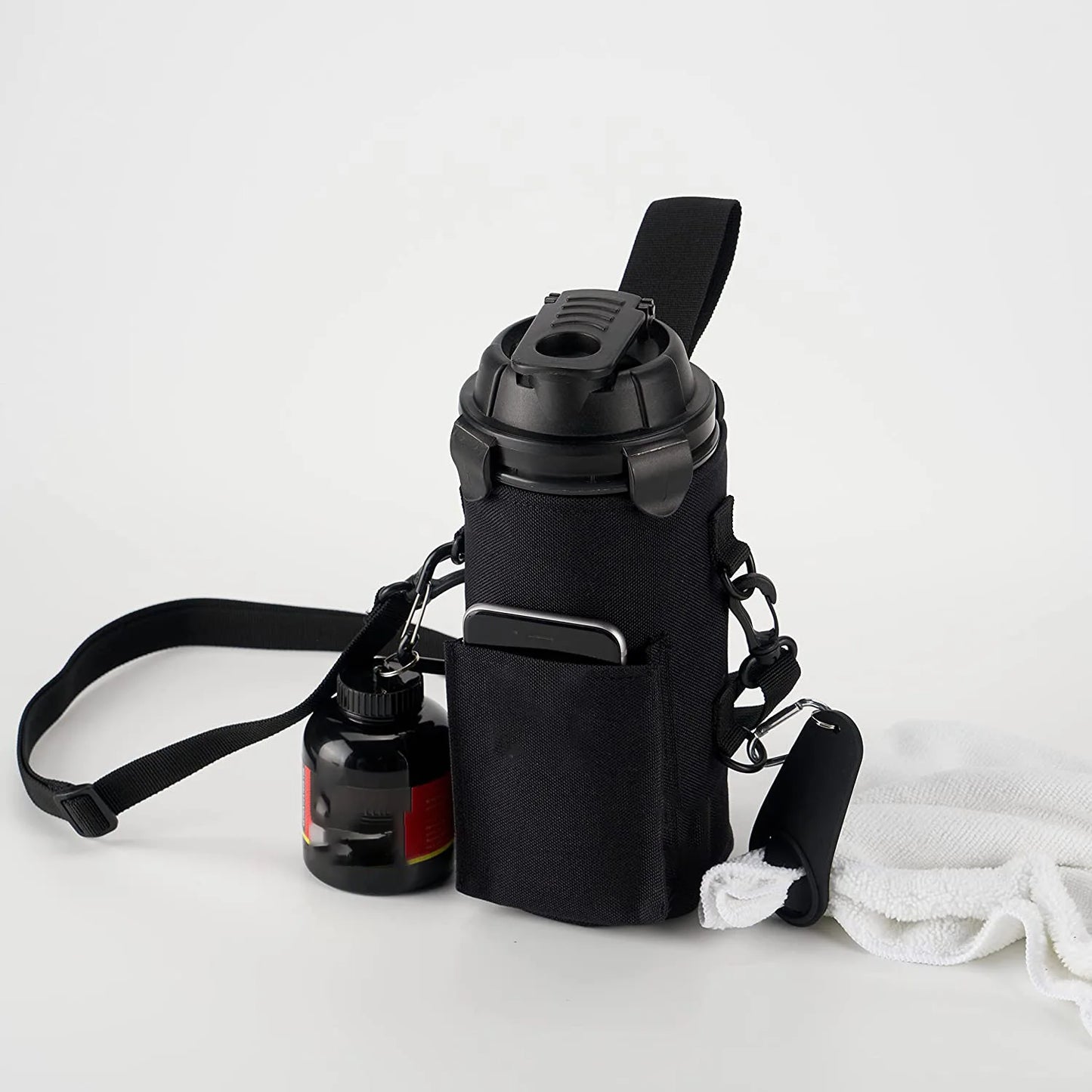 Magnetic GYM Water Bottle Bag
